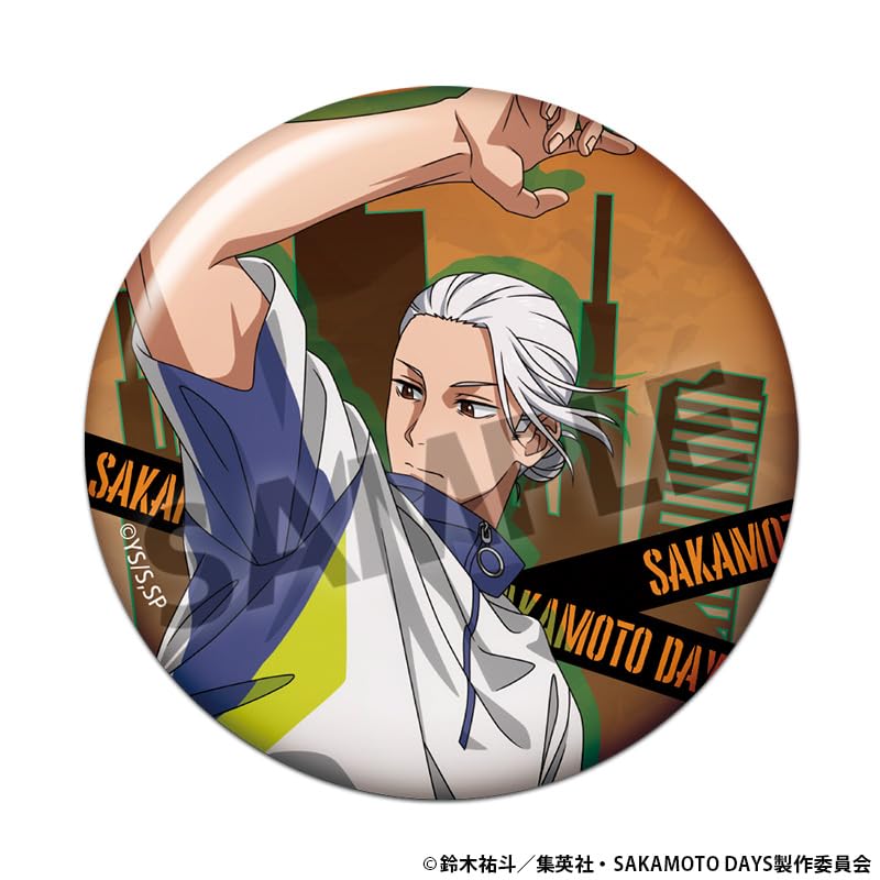 SAKAMOTO DAYS Original Trading Badges Parkour ver. (10 badges in 1 box)