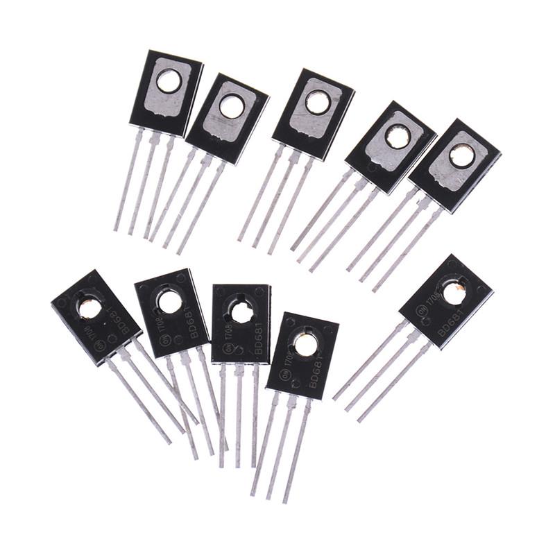 50PCS BD681 FSC TRANS NPN DARL 100V 4A TO-126 Good