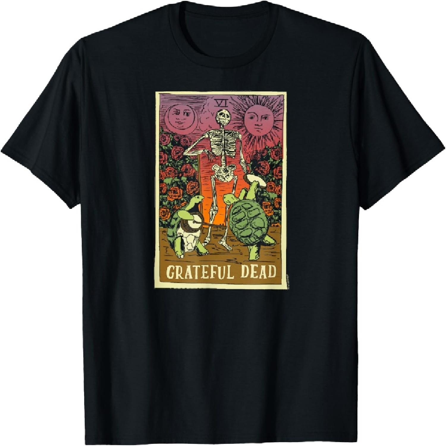 Grateful Dead Terrapin Tarot Card Vintage Band T-Shirt S