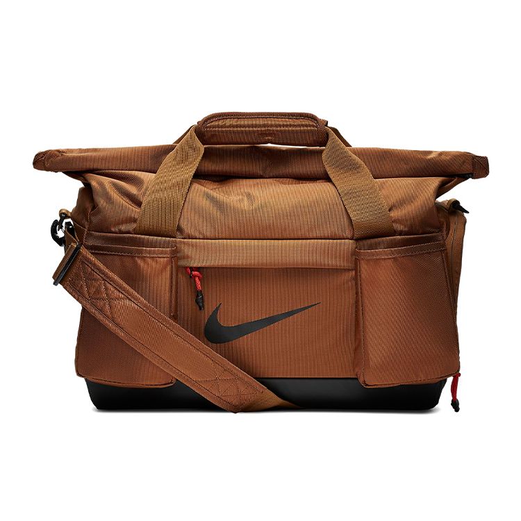 Nike Vapor Speed Training Nylon Polyester Tote Bag Unisex Bags Malt-Brown Black BA5569-277 Malt Brown/Black