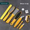 8-in-1 Stainless Steel Pedicure Set: Foot File & Grinder for Callus Removal and Foot Care.