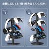 ZYTHRONE Game Controller Holder Stand for Nintendo Switch Aluminum Gaming Headphone Headset Holder Desk Mount Height 2, Xbox, PS5, PS4, Stand, & (4