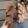 Women's Summer Beach Sandals with Flat Soles