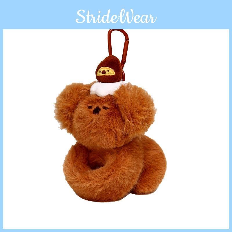 Hedgehogs Koala Woodland Plush Papa Circle Keyring Toy Popping Gift Children