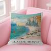 Famous Water Lily Sunrise Pillow Anime Pillow Sofa Bed Head Pillow Cover Cushion Cover Fashion
