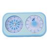 3 In 1 Timer Spouting Whale Pattern Visual Timer with Quiet Clock Loud Volume Alarm Clock for Time Management Tool