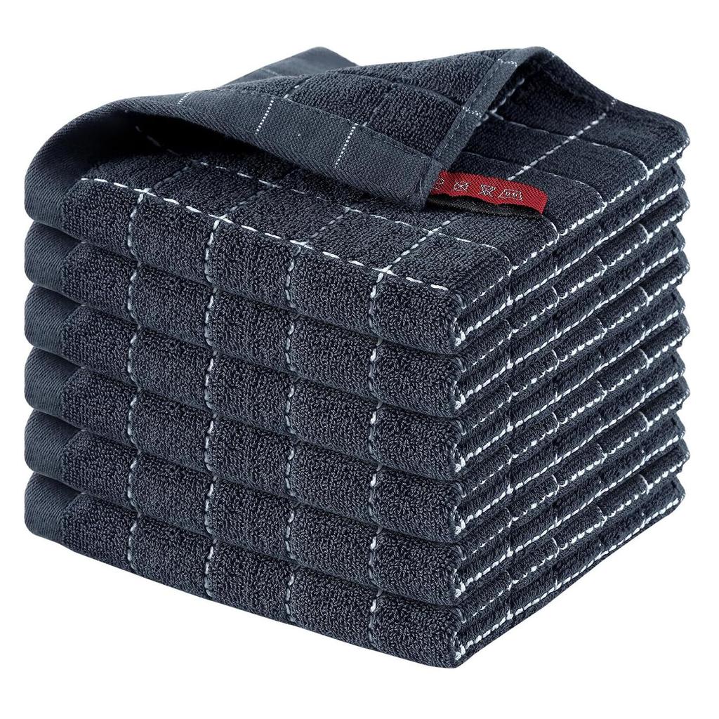 Soft Absorbent Pure Cotton Square Towel for Kitchen and Bathroom