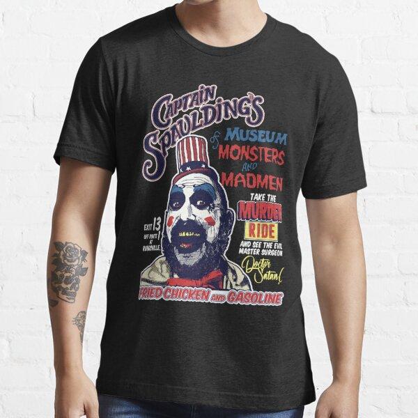 Scary Movie The Devils Rejects Horror Halloween Vintage Magliette in Puro Cotone House of 1000 Corpses Regali Abbigliamento Nuovi Arrivi