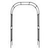 Metal Garden Arch 94.5 X 59 X 15.8 In Trellis Arbor for Climbing Plants