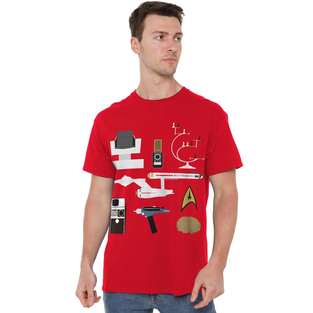 STAR TREK Mens The Original Series Gift Set T-Shirt