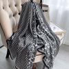 Korean New Cotton and Linen Hand Feel Shawl Beach Towel  Medium-length Silk Scarf Travel Sun Protection and Sun Protection for Women