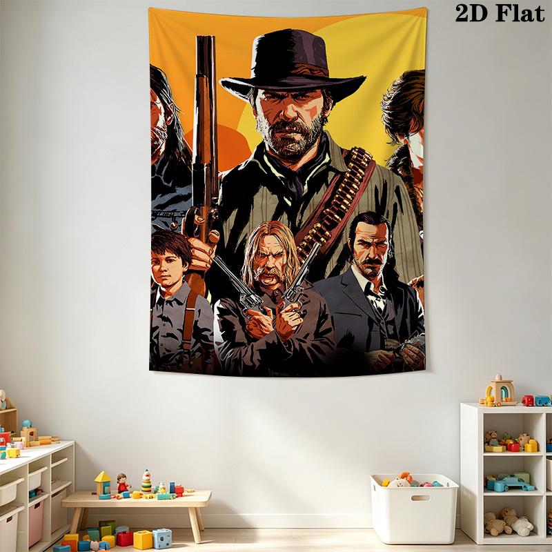 A Fistful of Dollars Pattern Home Decor Tapestry, Wall Hanging, Decorative RV Wall Cloth.MGT0918288