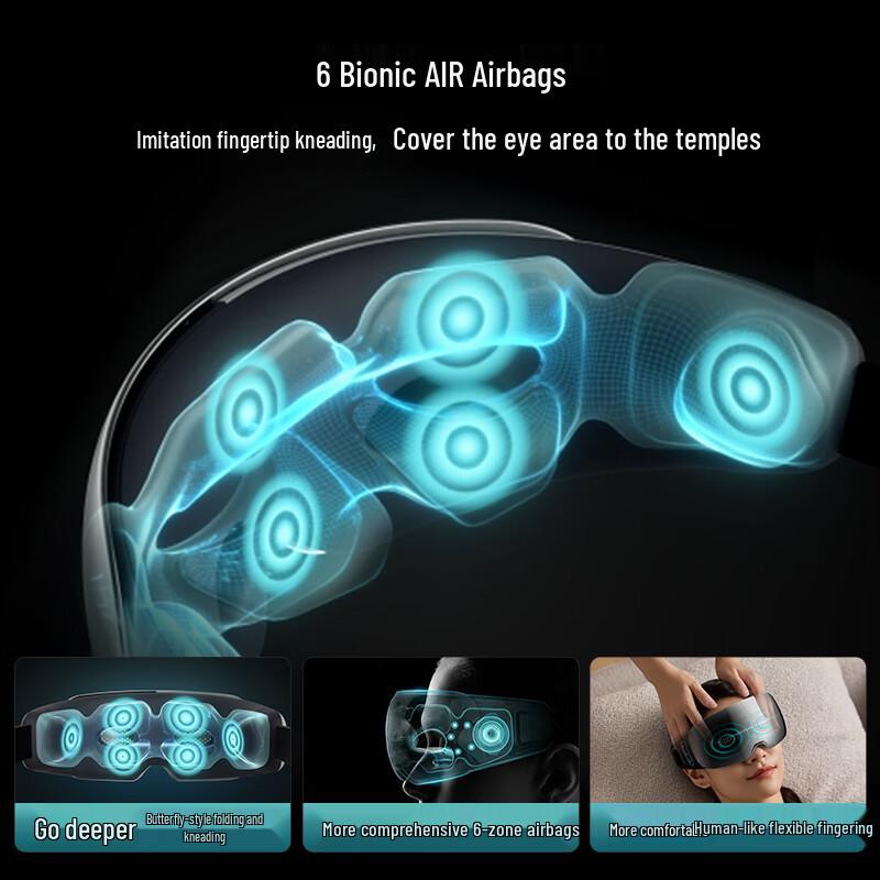 Philips Visible Smart Eye Massager with Heat and Bluetooth Music CN plug (adapter included)