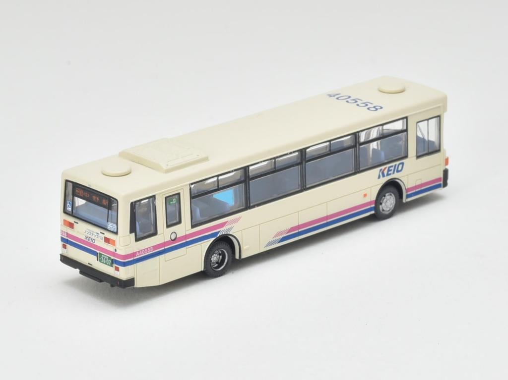 The Bus Collection Bus Collection Keio Bus Goodbye Nishiko 96MC Long Car Keio Electric Railway Bus Color Set of 2 Diorama Supplies Medium-sized