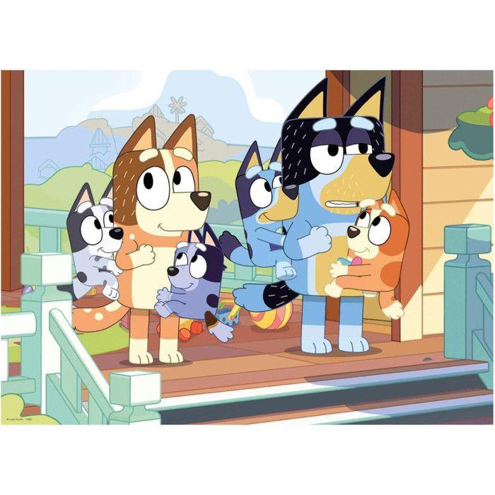 Wooden Puzzle - EDUCA - Bluey - 100 Pieces - Eco-friendly - For Children Aged 6 and Over