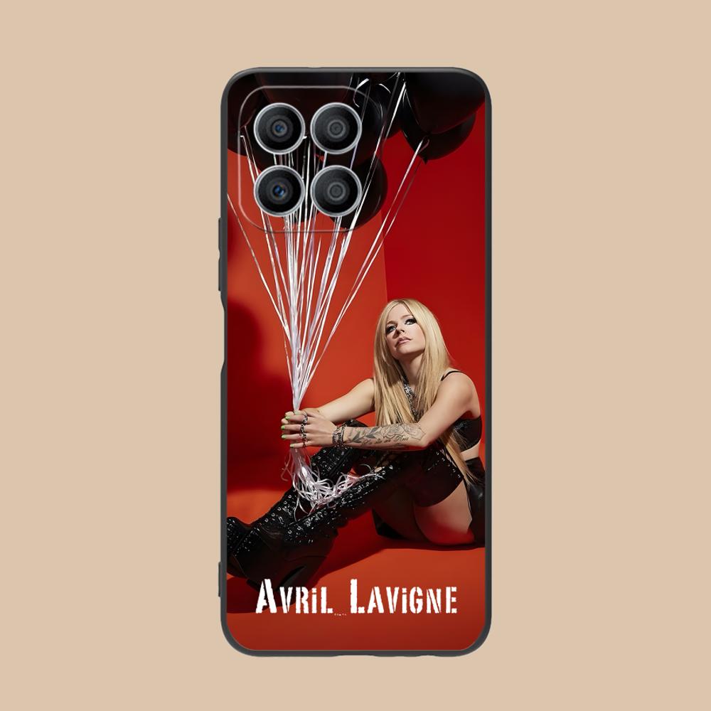 Avril Lavigne Matte TPU Mobile Phone Case for Honor 90 80 70 60 50 30 20 10 9 8 7 Pro S SE Lite 5G Colorful Printing Cover
