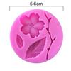 H&K Store Silicone Plum Blossom Mold DIY Fondant Cake Chocolate Clay Mould Decorating Tool