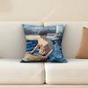 Strong Muscle Boyfriend Handsome Man Sofa Couch Pillow Cover Cushion Case Cozy Bedroom Accent Studio Furnishing