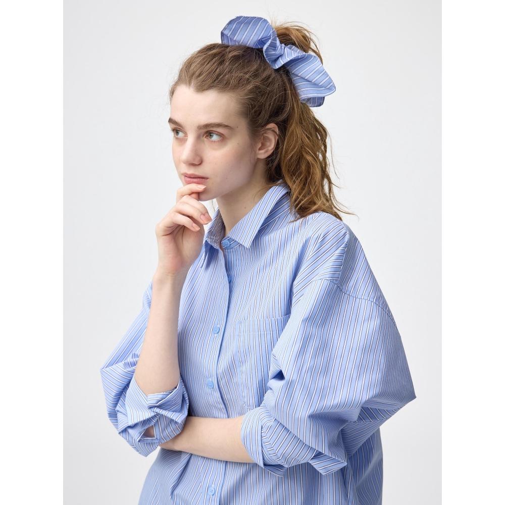 Uniqlo Gu Square Stripe Scrunch