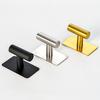 Self-Adhesive Storage Hook Towel Hanger Strong Load-bearing Anti-Rust Simple Installation