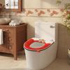 Universele Leuke Bedrukte Toiletbrilhoes Warm Cartoon Toiletmat Wasbare Zachte Toiletbril Kussen Badkamer