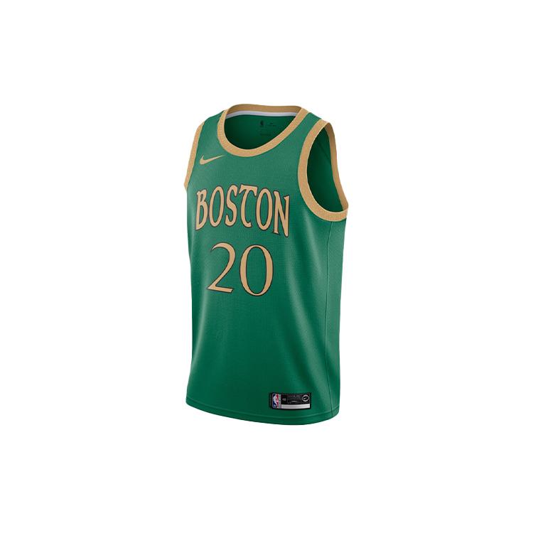 Nike NBA Basketball Jerseys Men s Green Moderate Straight Fit AV4624-312 M