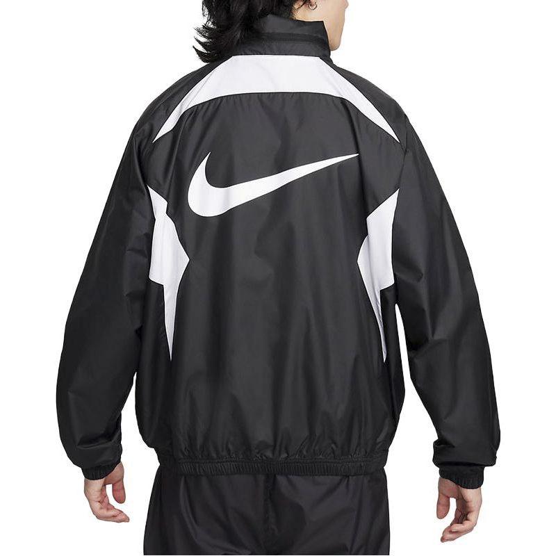 Nike Jackets Men's Black Stand Collar Moderate Other FB6571-010