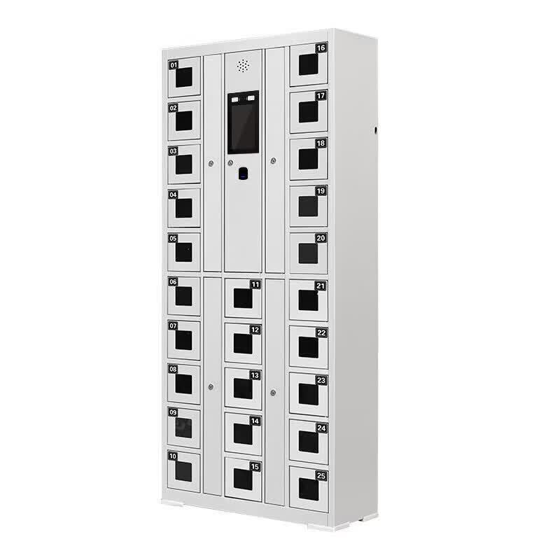 25-Door Biometric Smart Phone Charging Locker
