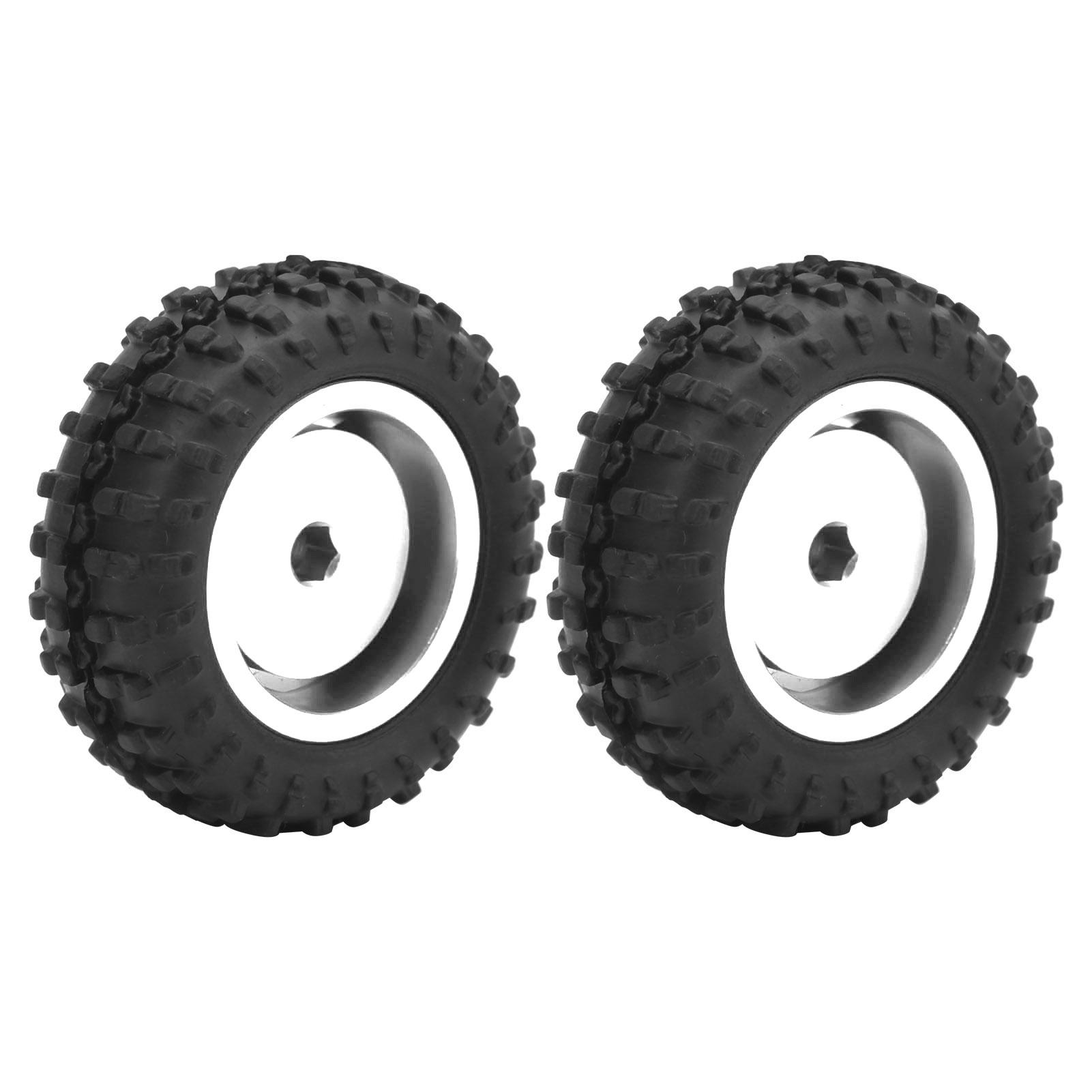 

D12005 52мм Гума для RC-автомобіля Гума Алюмінієвий сплав Протиковзкі шини для WPL D12 110 RC Вантажівка(Сільвер С )