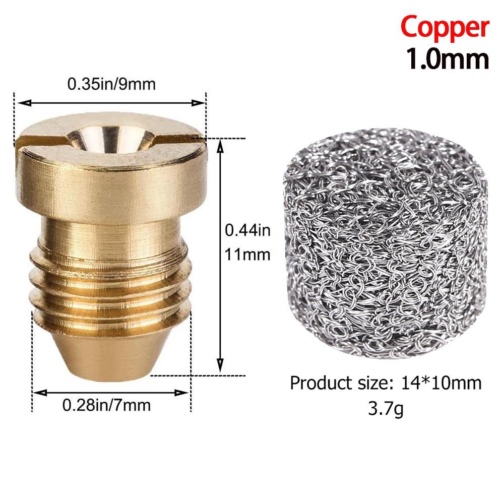 Messing 1,0 mm 1,1 mm 1,15 mm Gewinde Schneeschaum Düsenspitzen + Schaumerzeuger für Schneeschaumlanze Edelstahl Lanzen Düse