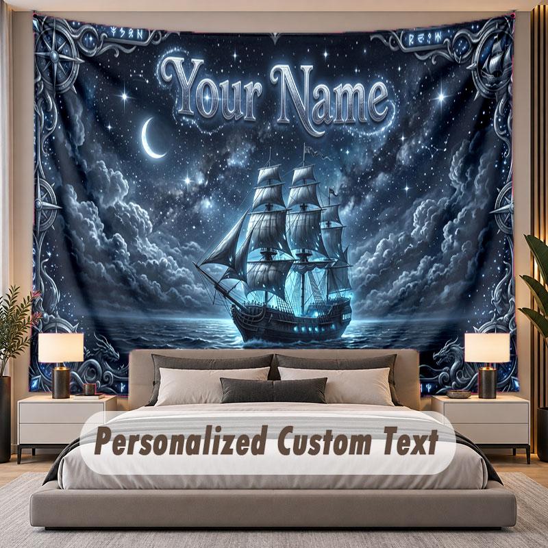Personalized Name Designs (23) Theme Custom Tapestry Personalized Custom Name Text Wall Hanging Tapestry Home Decor Background Cloth