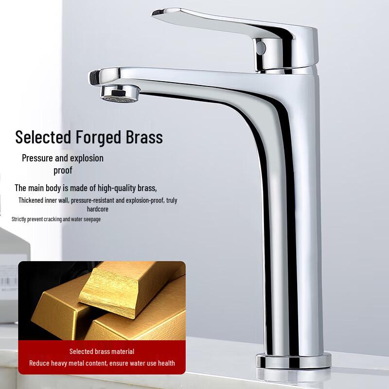 Larsd Brass Basin Faucet