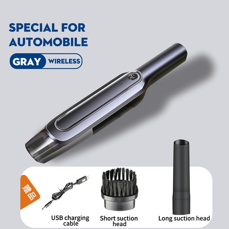 4000mAh 15000Pa Handheld Wireless Car Vacuum Cleaner 200W Powerful Cyclone Suction Rechargeable Wet Dry Car Home Vacuum Cleaner