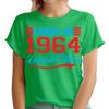 62nd Birthday Gift TShirt Made In 1964 Limited Edition Unisexs Tee Top 2Ta34