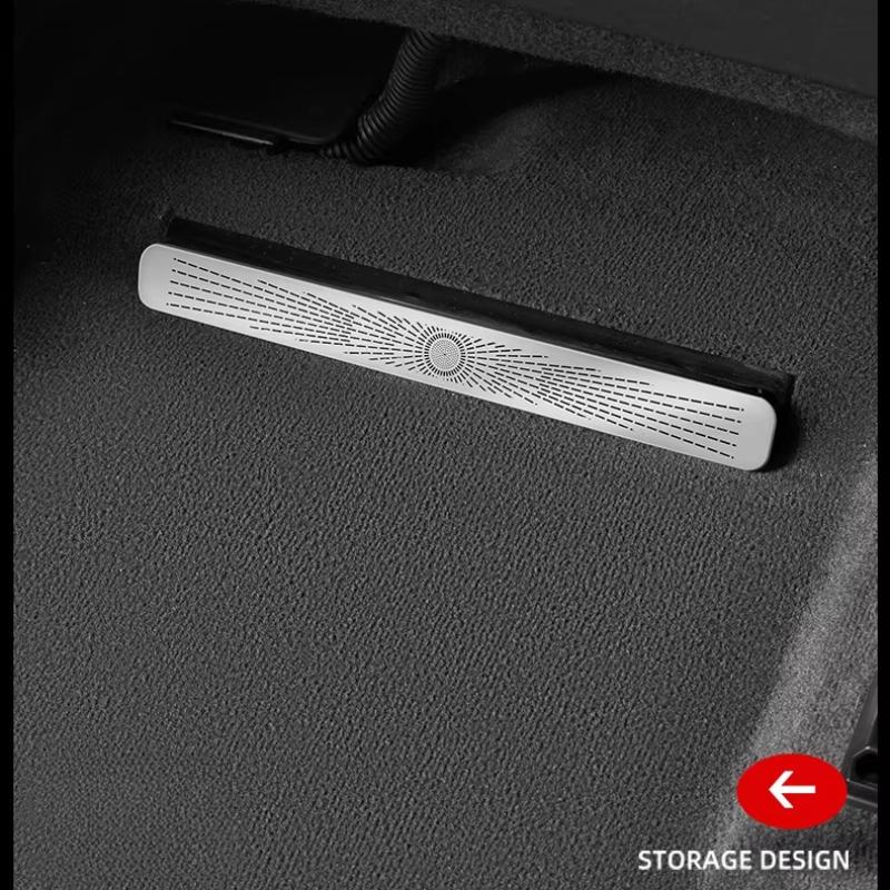 Applicable To Cadillac LYRIQ Seat Under The Trend Protective Cover Rear Air Conditioner Dust Cover Auto Accessories Tools