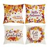 Autumn Pumpkin Pattern Pillowcases - Decorative Throw Cushion Covers