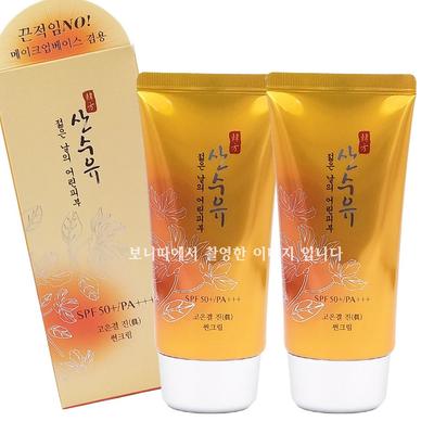 Cornus officinAllies Go Eun-gyeol Jin Sun Cream, 70g, 2 Units