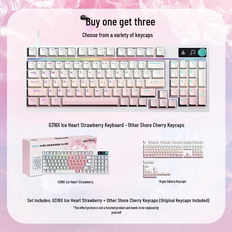 Logitech G G316X RGB Hot-Swappable Mechanical Keyboard
