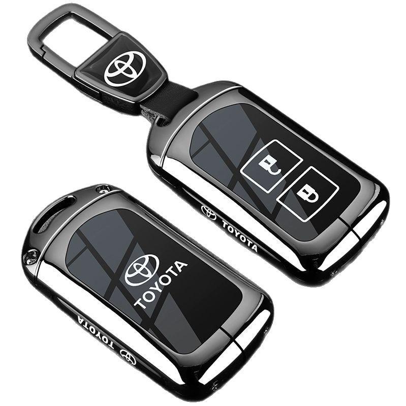 Compatible with Toyota Alphard Key Cover for Noah, Sienna, Sienta, Superb, Voxy, Tundra, Sequoia, and Truck Car Bag Buckle Shell