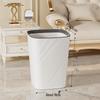 Large Capacity Lidless Trash Can for Home & Office - Suitable for Bathroom, Kitchen, Living Room