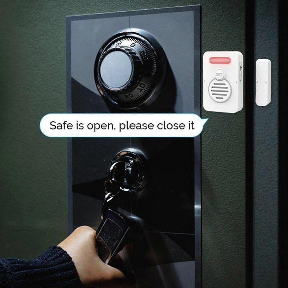 Door Open Reminder Fridge Alarm with Adjustable Voice Alert for Freezer