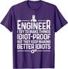 Funny Engineer Gift Cool Engineering Mechanic Unisex T-Shirt