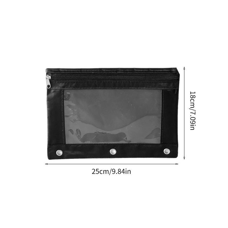 Practical Small Storage Stationery Bag Convenient Toiletry Storage Bag Makeup with Zippers for Travel