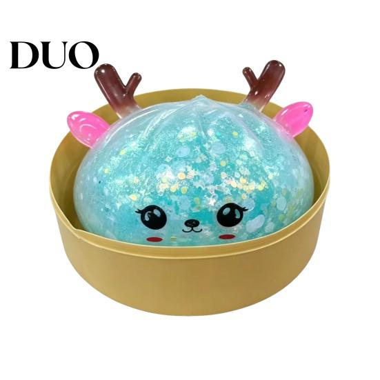 Novelty Gifts for Birthday Soft Squeeze Toy Stress Relief, Anxiety Sensory Fidget Durable TPR Balls Adults Kids, Hand Exercise Tool Kneading