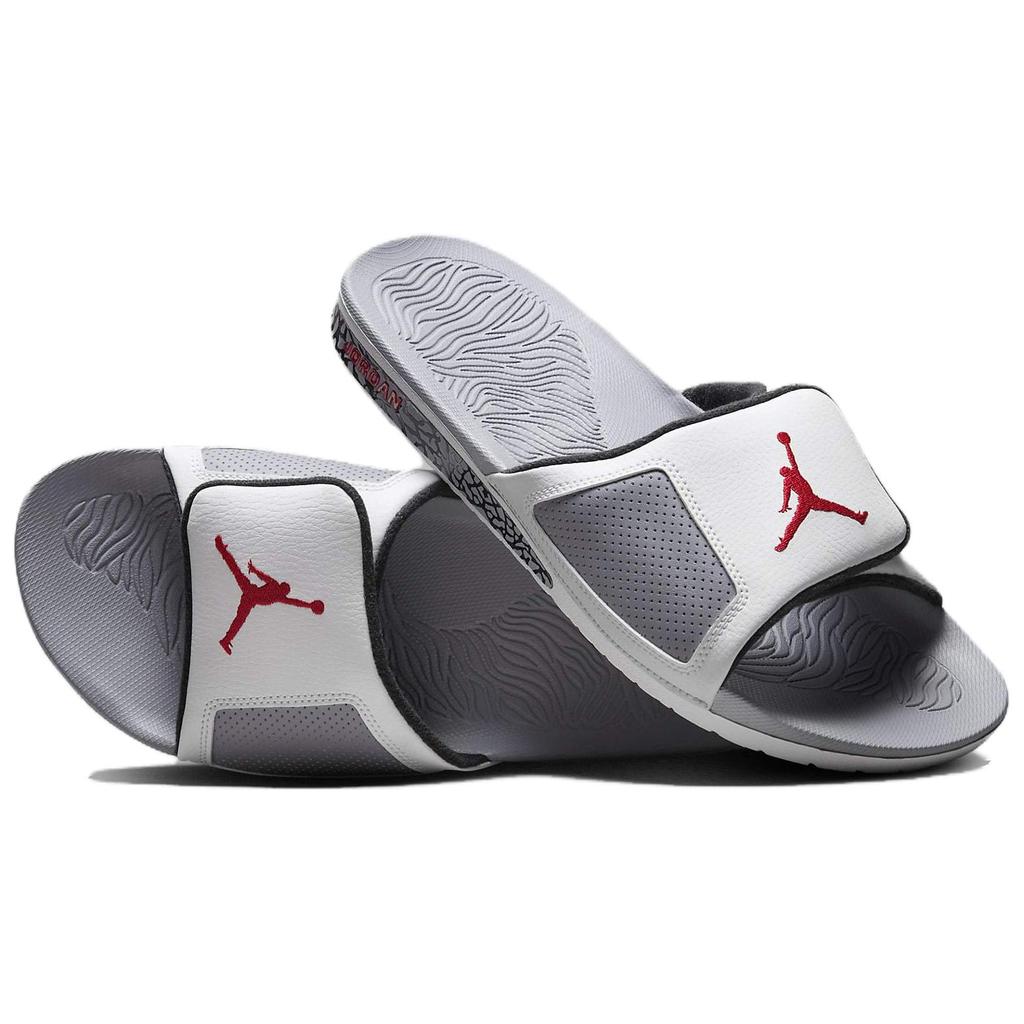 New JORDAN Hydro Iii Summit White Cement Grey Black Fire Red 854556-101