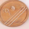 50Pcs Copper Wire Cotton Core Wicks Kerosene Oil Accessories Universal Replacement For Petrol Lighter
