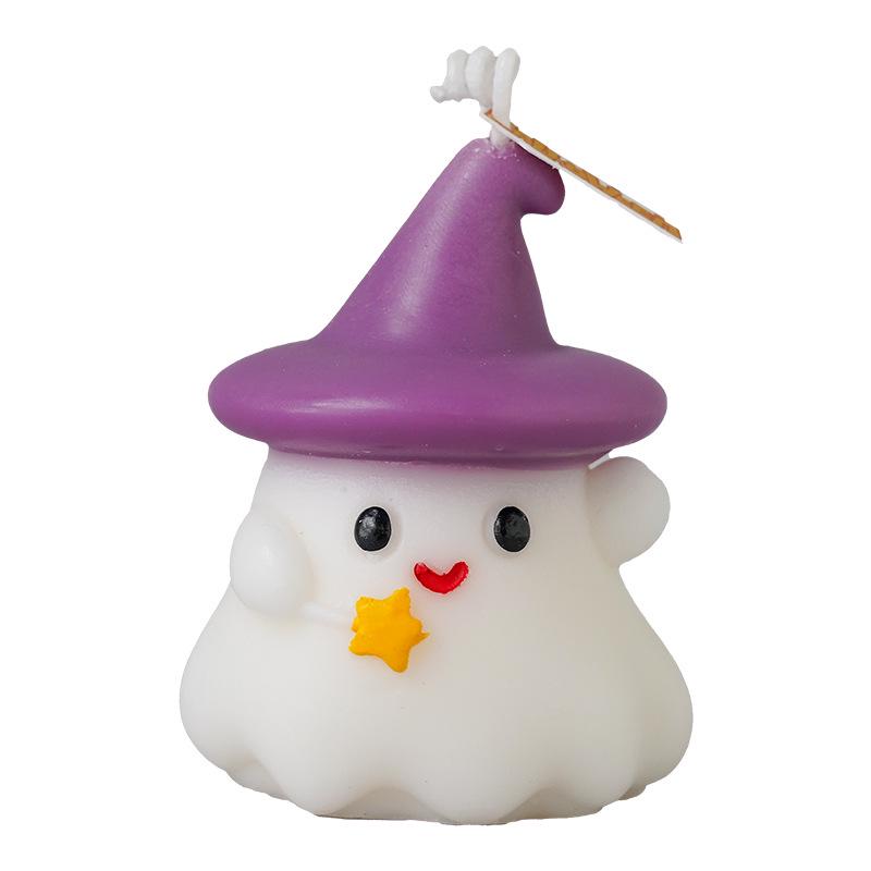 Cute Ghost Halloween Scented Candles - Handmade Aroma Diffuser for Party Atmosphere