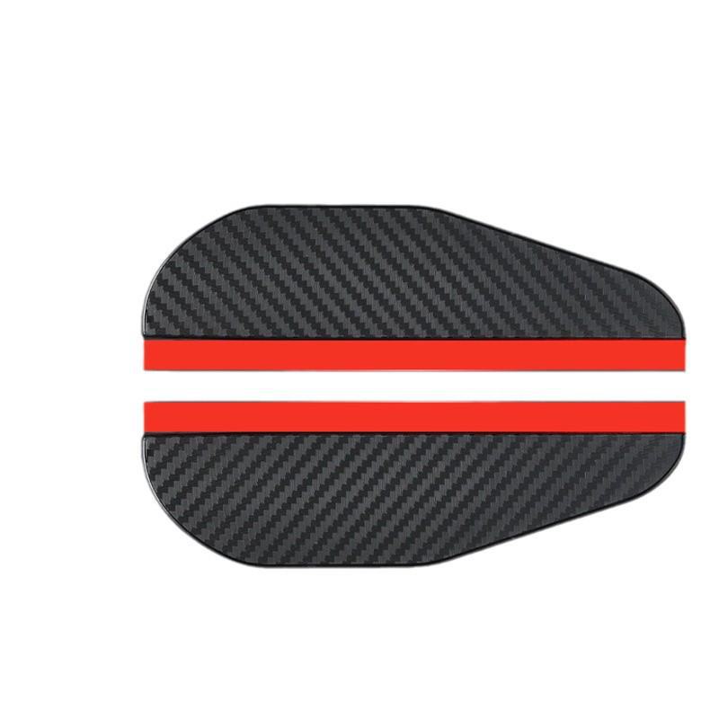 Universal Carbon Fiber Pattern Rearview Mirror Rain Shield