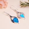 Blue Topaz Natural Earrings Jewelry New design Gift For Her