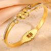 Fashionable Ladies Bow Love Jewelry Open Bracelet